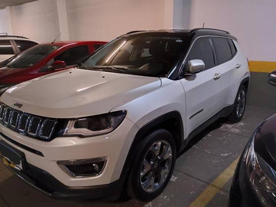 JEEP COMPASS 2.0 16V FLEX LIMITED AUTOMÁTICO JEEP COMPASS 2.0 16V FLEX LIMITED AUTOMÁTICO